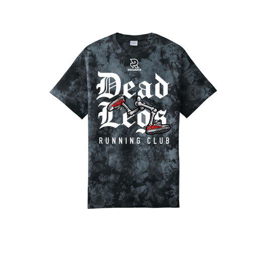 DEAD LEGS (White) - Short Sleeve Tie Dye Cotton Tee