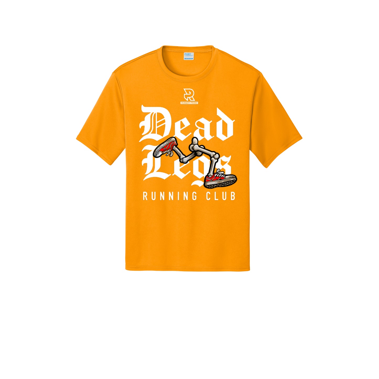 DEAD LEGS (White) - Short Sleeve Performance Tee