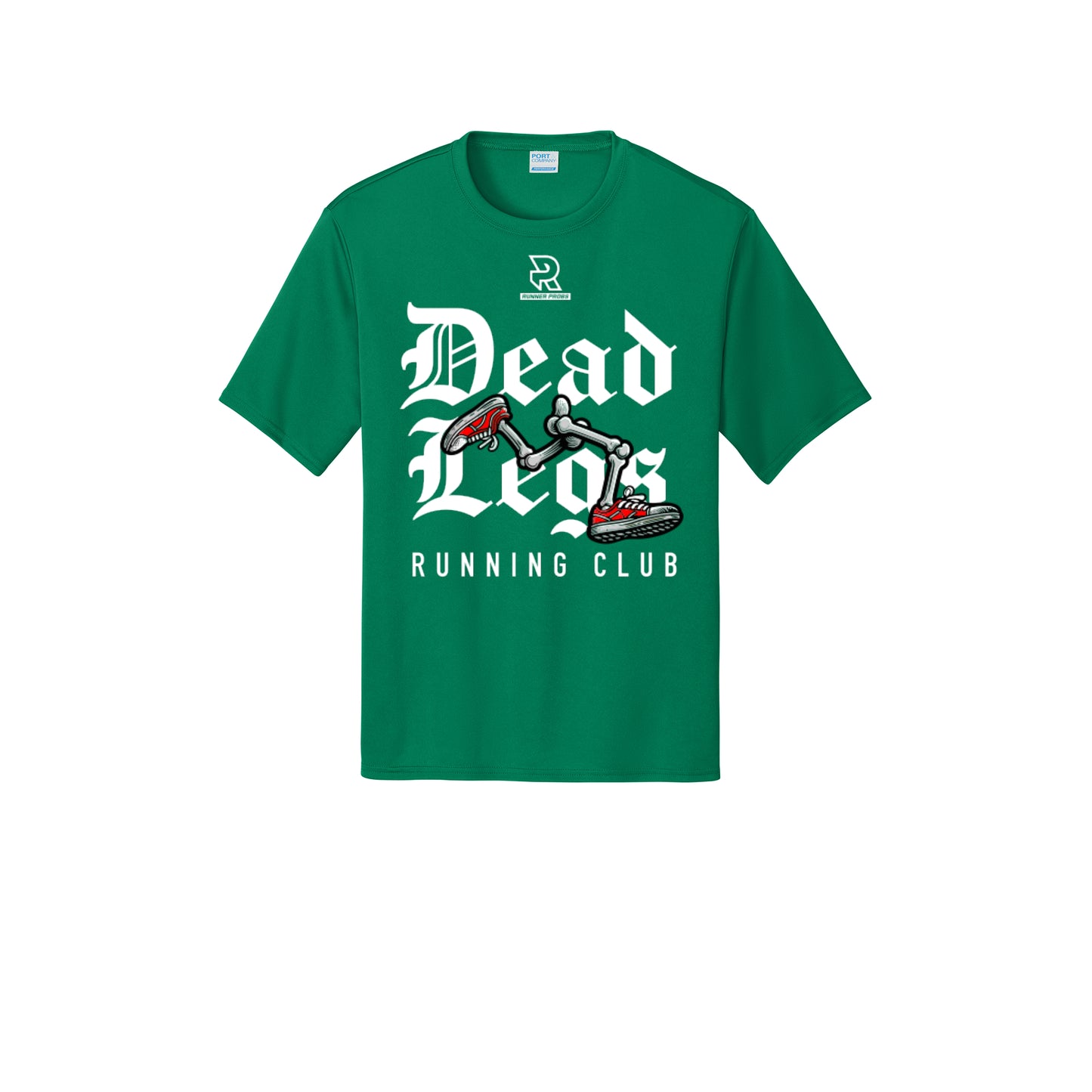 DEAD LEGS (White) - Short Sleeve Performance Tee