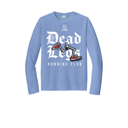 DEAD LEGS (White) - Long Sleeve Performance Tee