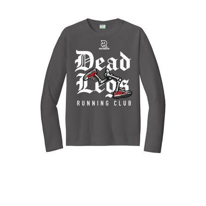 DEAD LEGS (White) - Long Sleeve Performance Tee