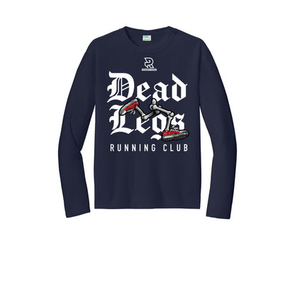 DEAD LEGS (White) - Long Sleeve Performance Tee