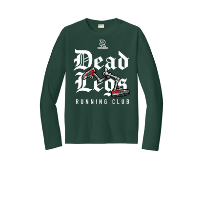 DEAD LEGS (White) - Long Sleeve Performance Tee