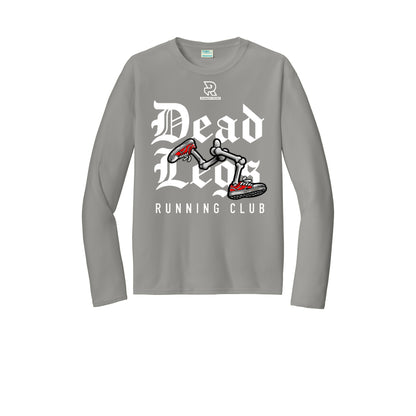 DEAD LEGS (White) - Long Sleeve Performance Tee