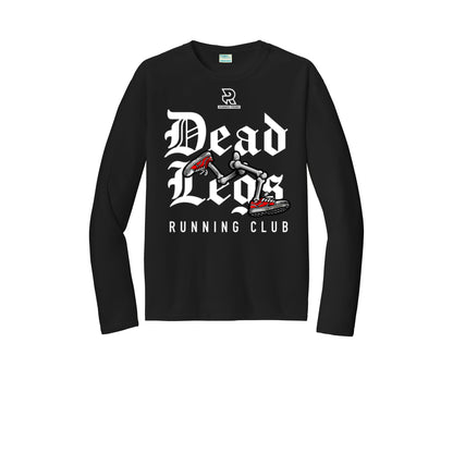 DEAD LEGS (White) - Long Sleeve Performance Tee