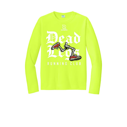 DEAD LEGS (White) - Long Sleeve Performance Tee