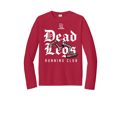 DEAD LEGS (White) - Long Sleeve Performance Tee