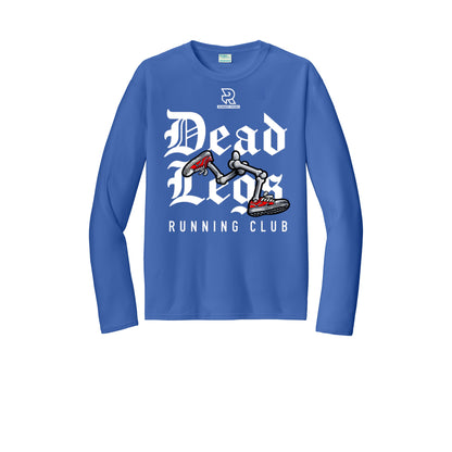 DEAD LEGS (White) - Long Sleeve Performance Tee