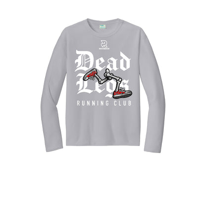 DEAD LEGS (White) - Long Sleeve Performance Tee