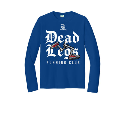 DEAD LEGS (White) - Long Sleeve Performance Tee