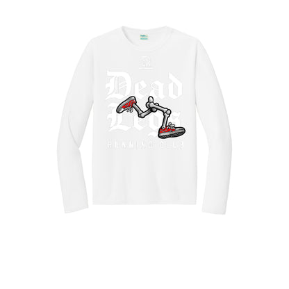 DEAD LEGS (White) - Long Sleeve Performance Tee