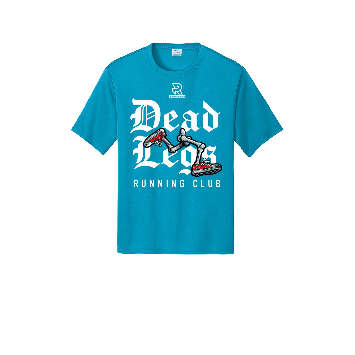 DEAD LEGS (White) - Short Sleeve Performance Tee
