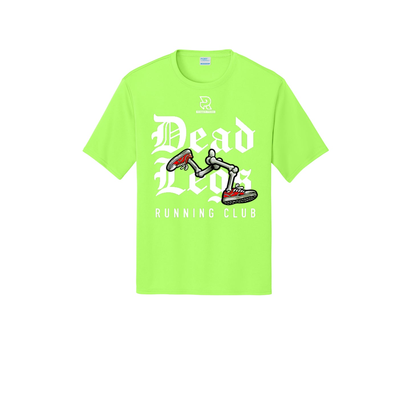 DEAD LEGS (White) - Short Sleeve Performance Tee