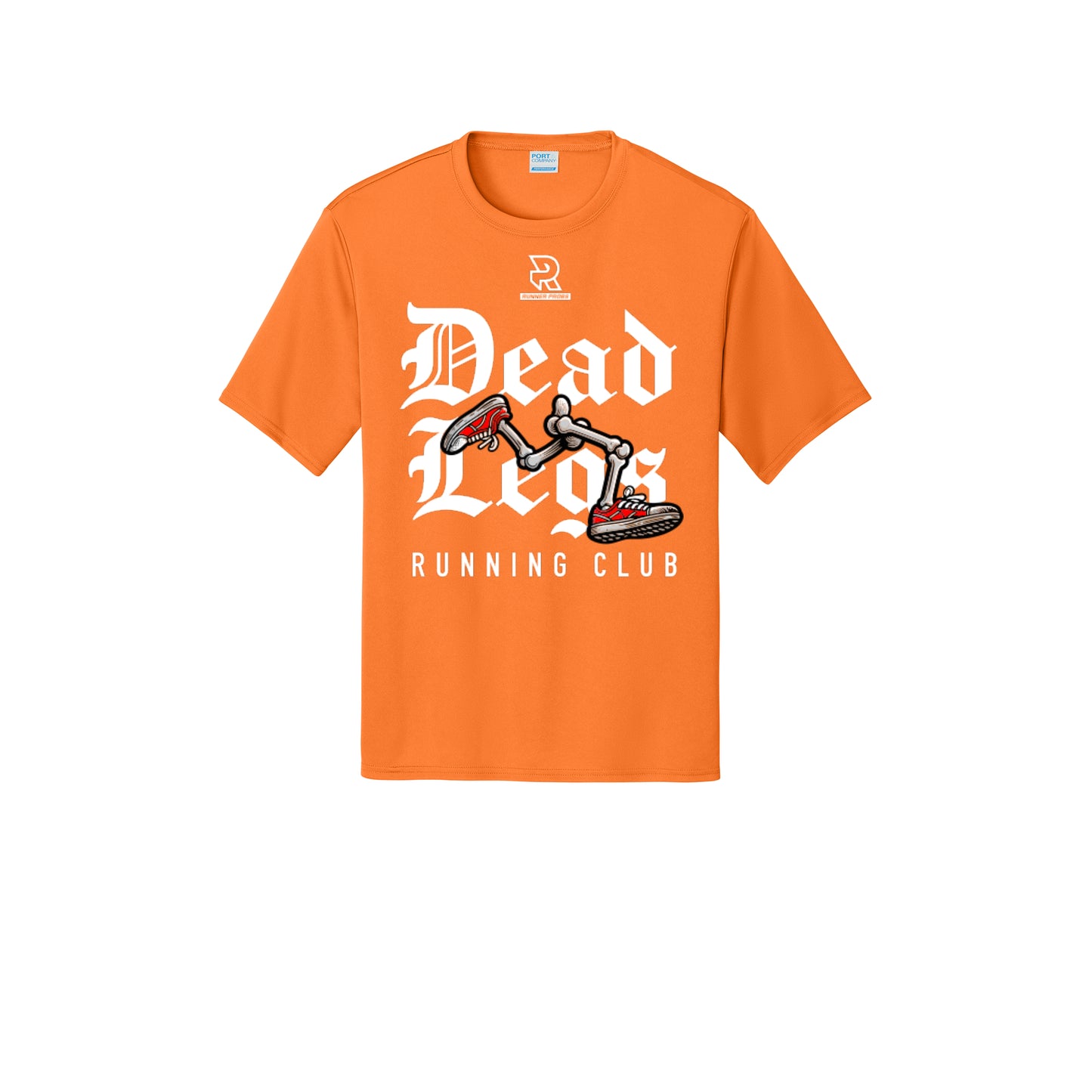 DEAD LEGS (White) - Short Sleeve Performance Tee