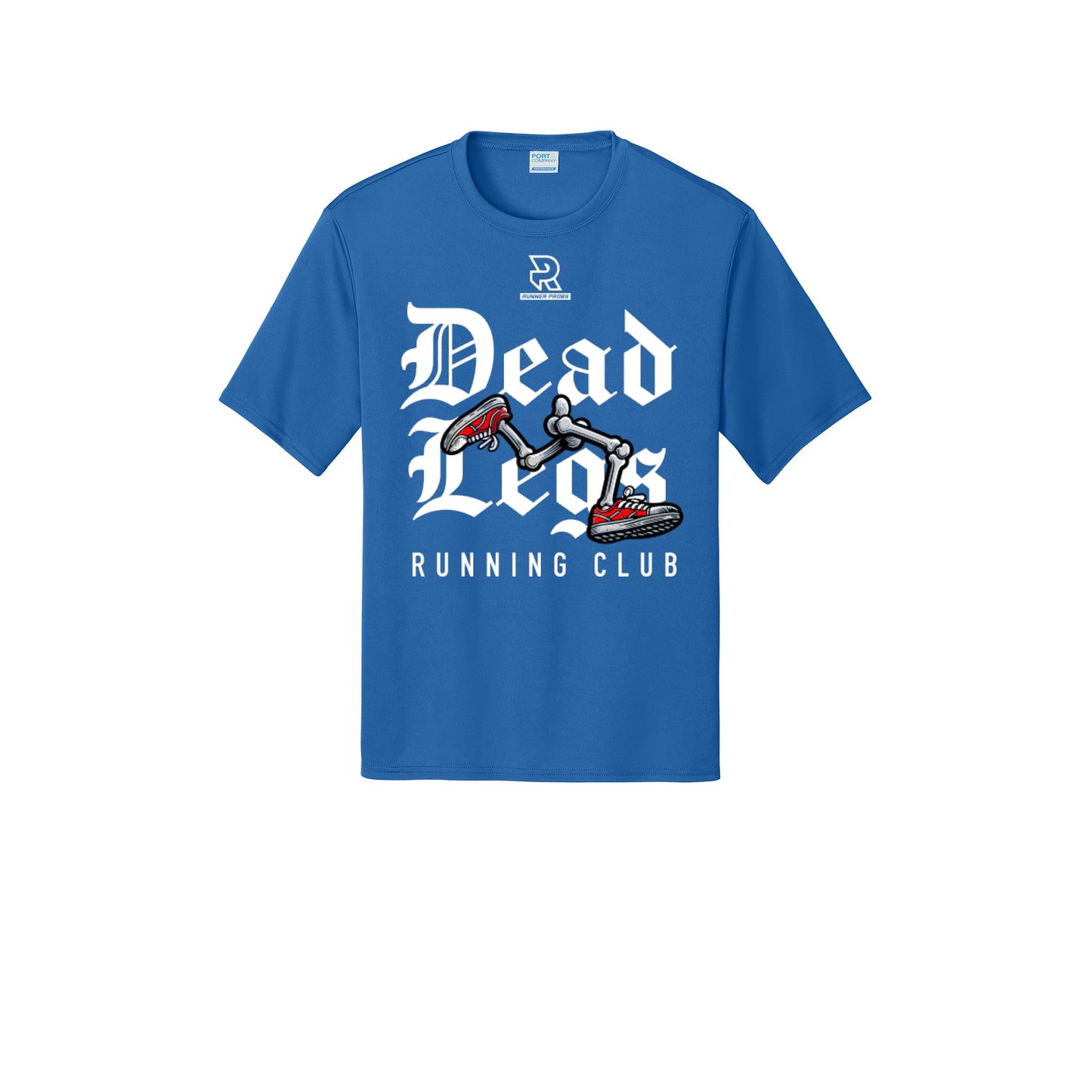 DEAD LEGS (White) - Short Sleeve Performance Tee