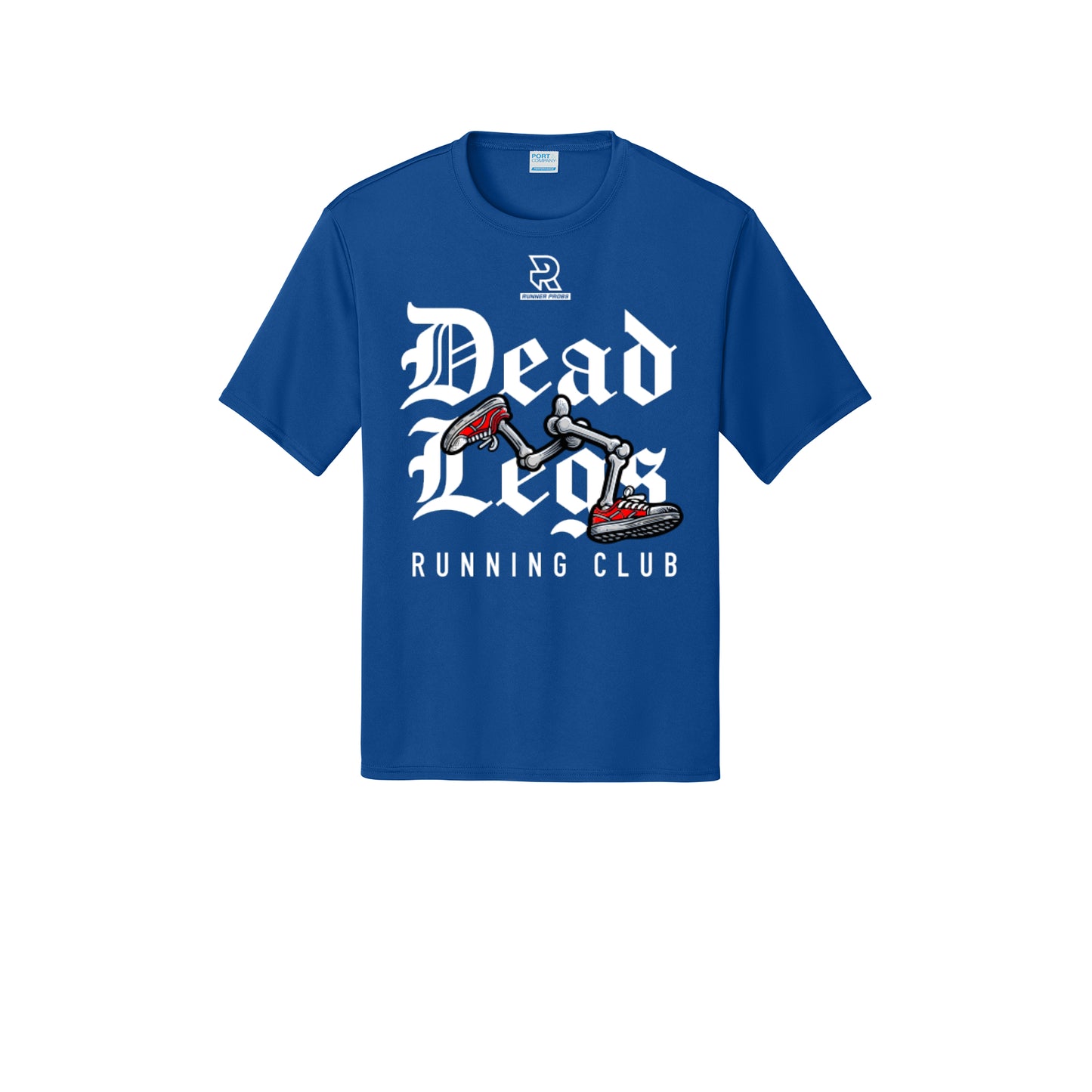 DEAD LEGS (White) - Short Sleeve Performance Tee