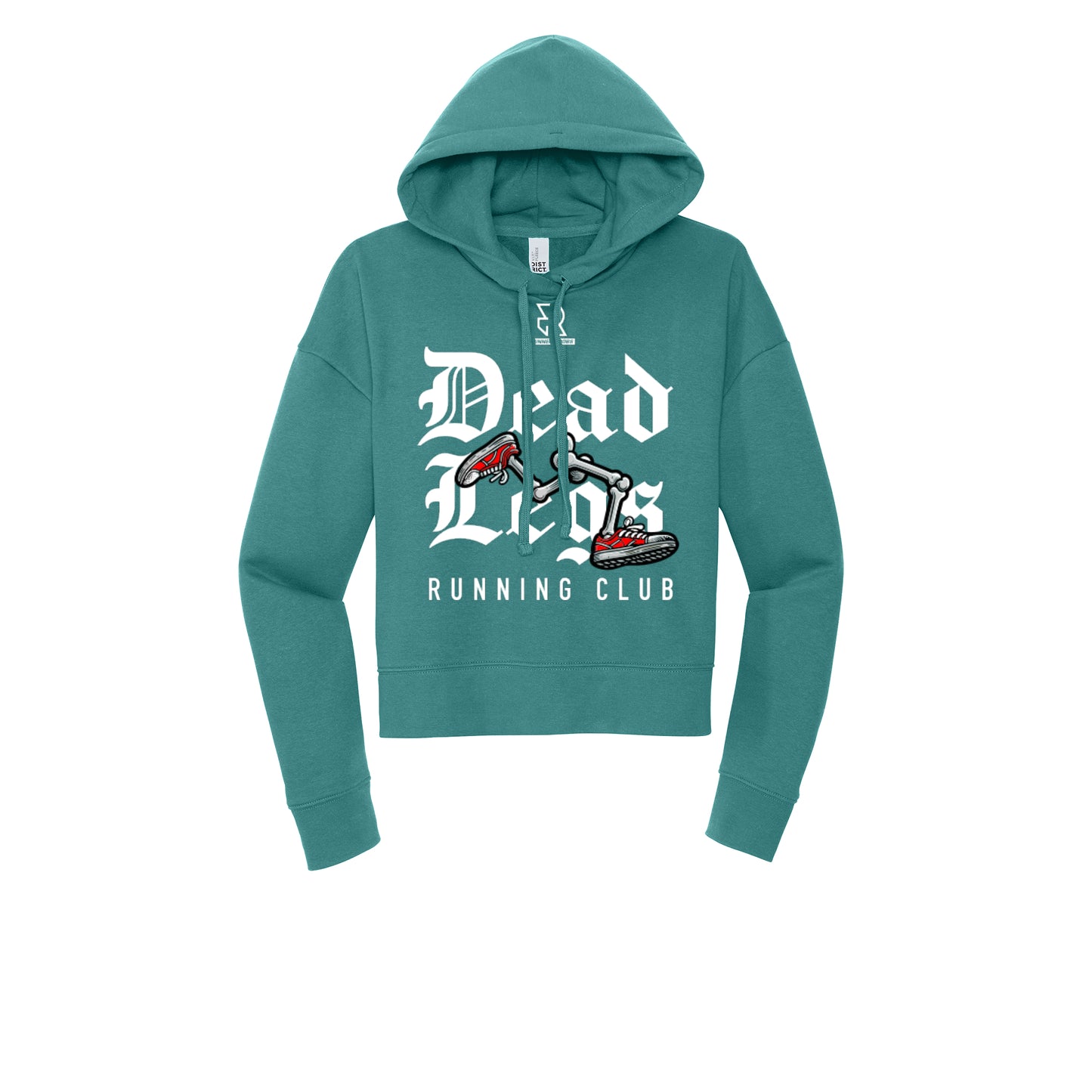DEAD LEGS (White) - Womens Fleece Hoodie