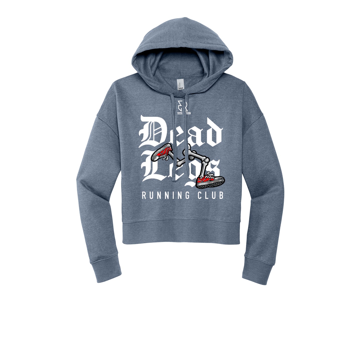 DEAD LEGS (White) - Womens Fleece Hoodie