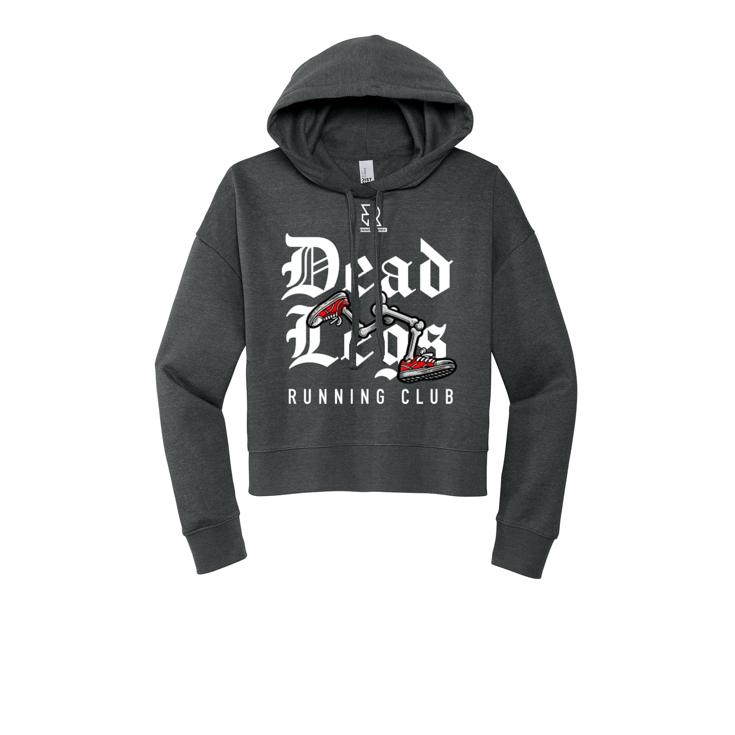 DEAD LEGS (White) - Womens Fleece Hoodie