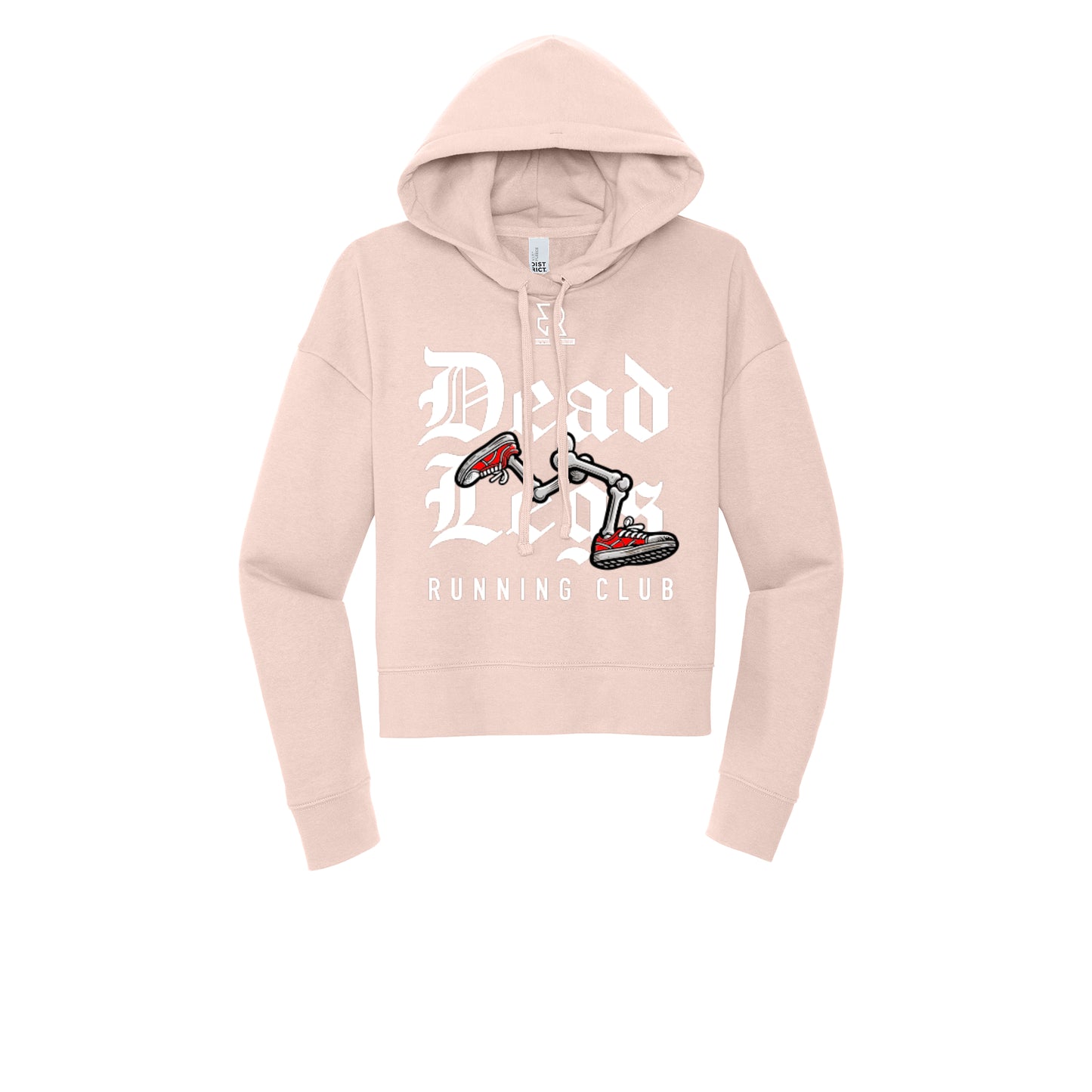 DEAD LEGS (White) - Womens Fleece Hoodie