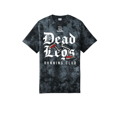 DEAD LEGS (White) - Short Sleeve Tie Dye Cotton Tee