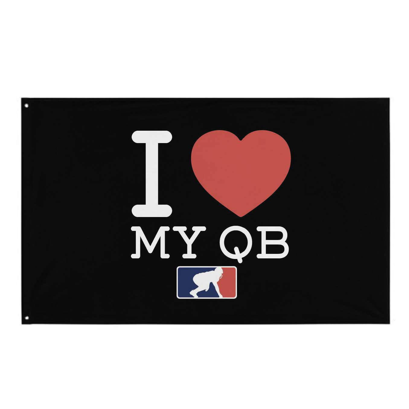 I <3 MY QB - Flag