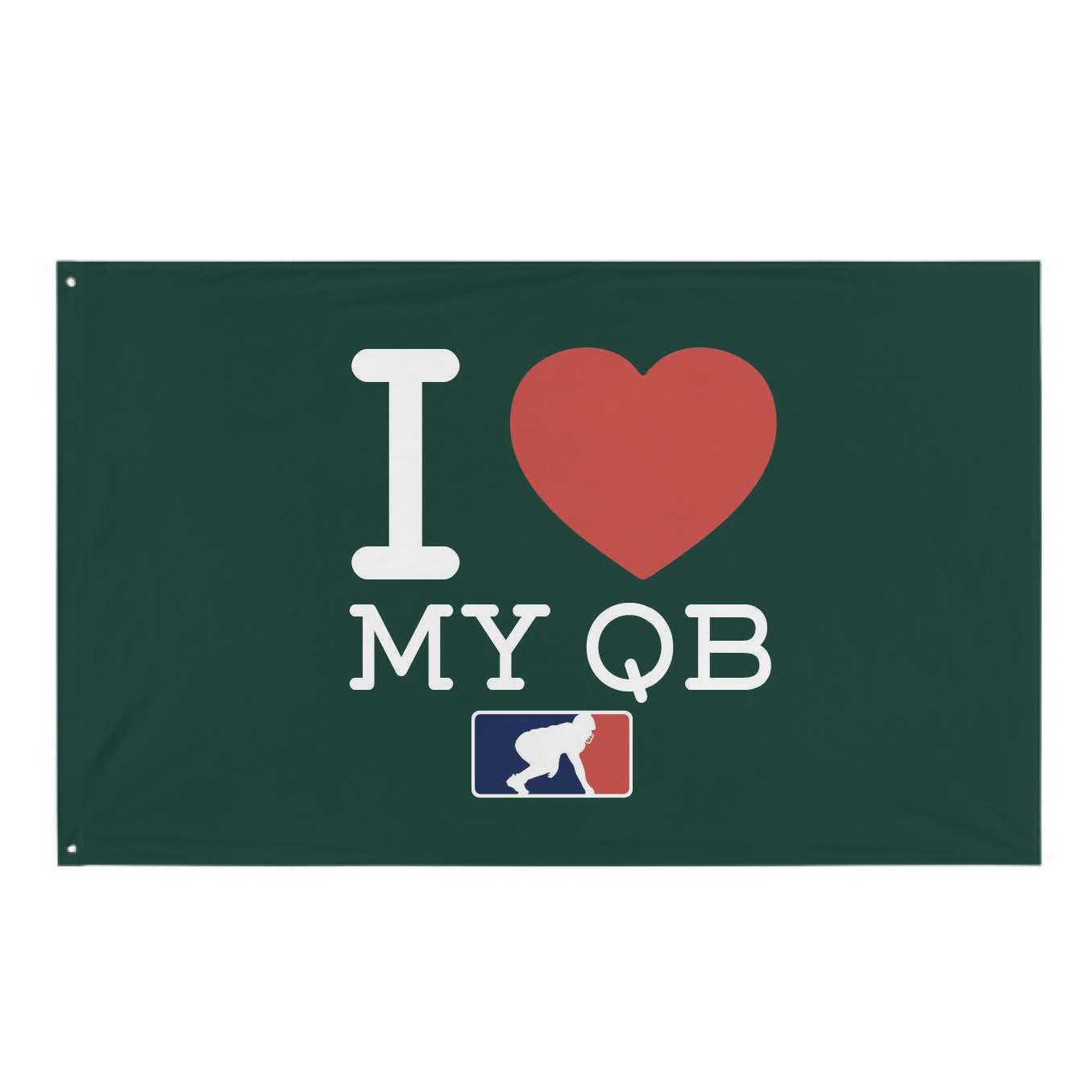 I <3 MY QB - Flag