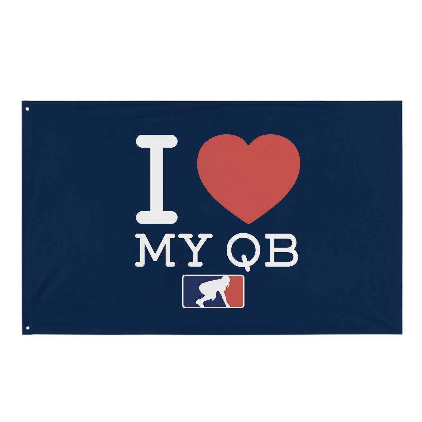 I <3 MY QB - Flag