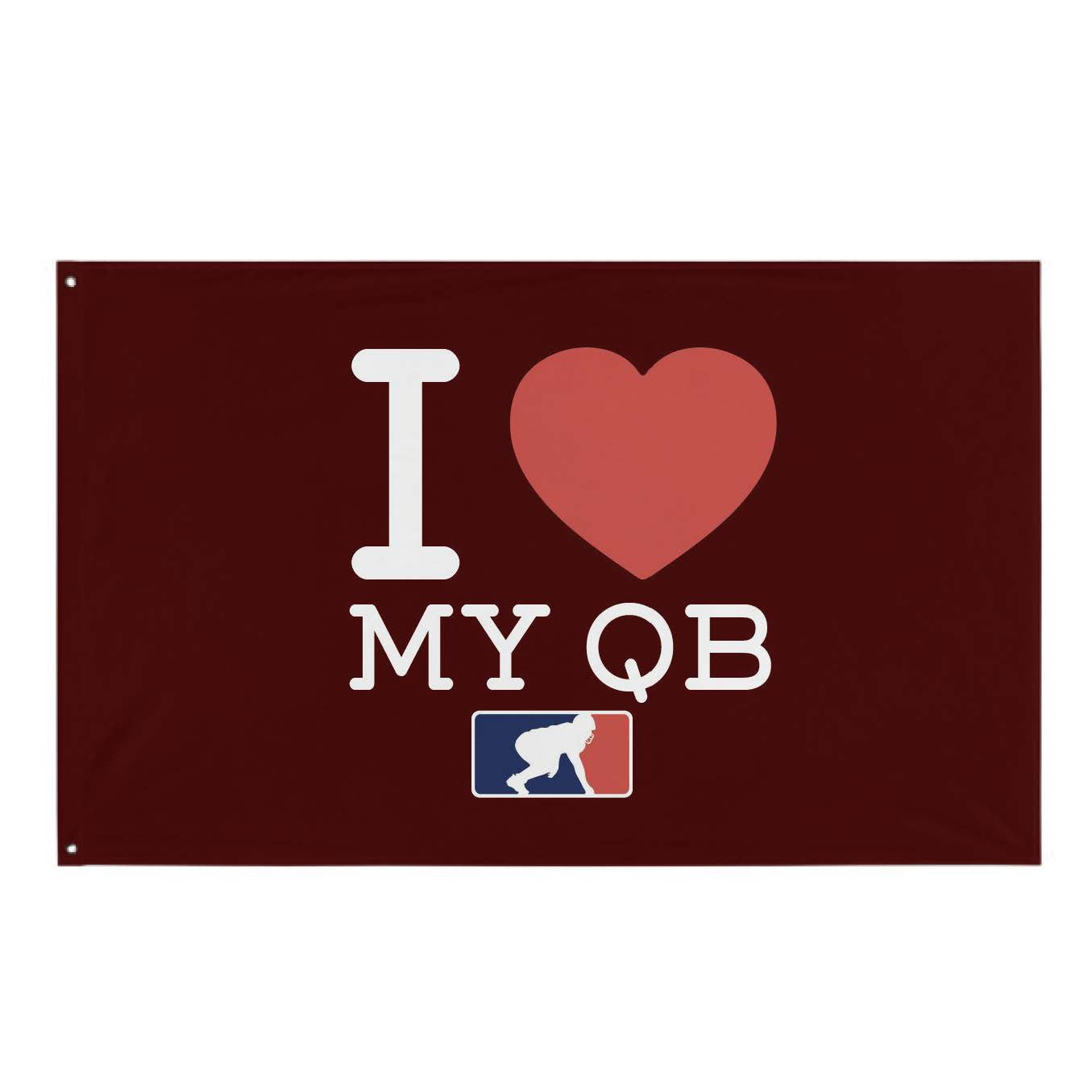 I <3 MY QB - Flag