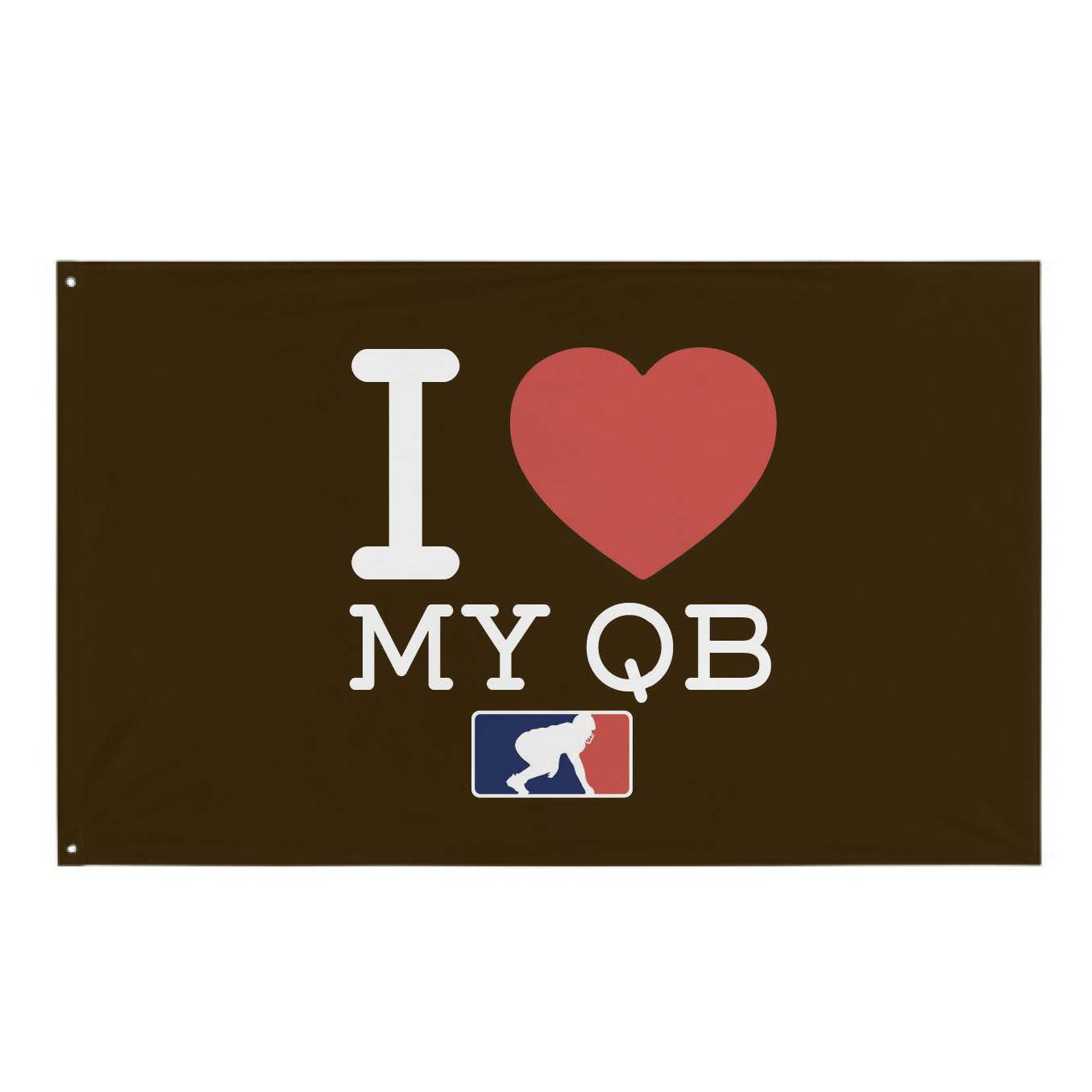 I <3 MY QB - Flag