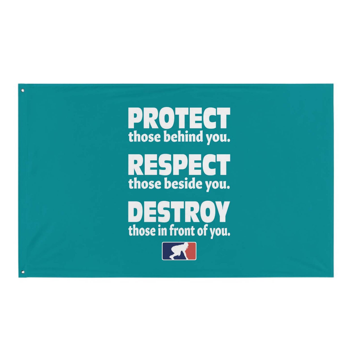 PROTECT RESPECT DESTROY - Flag
