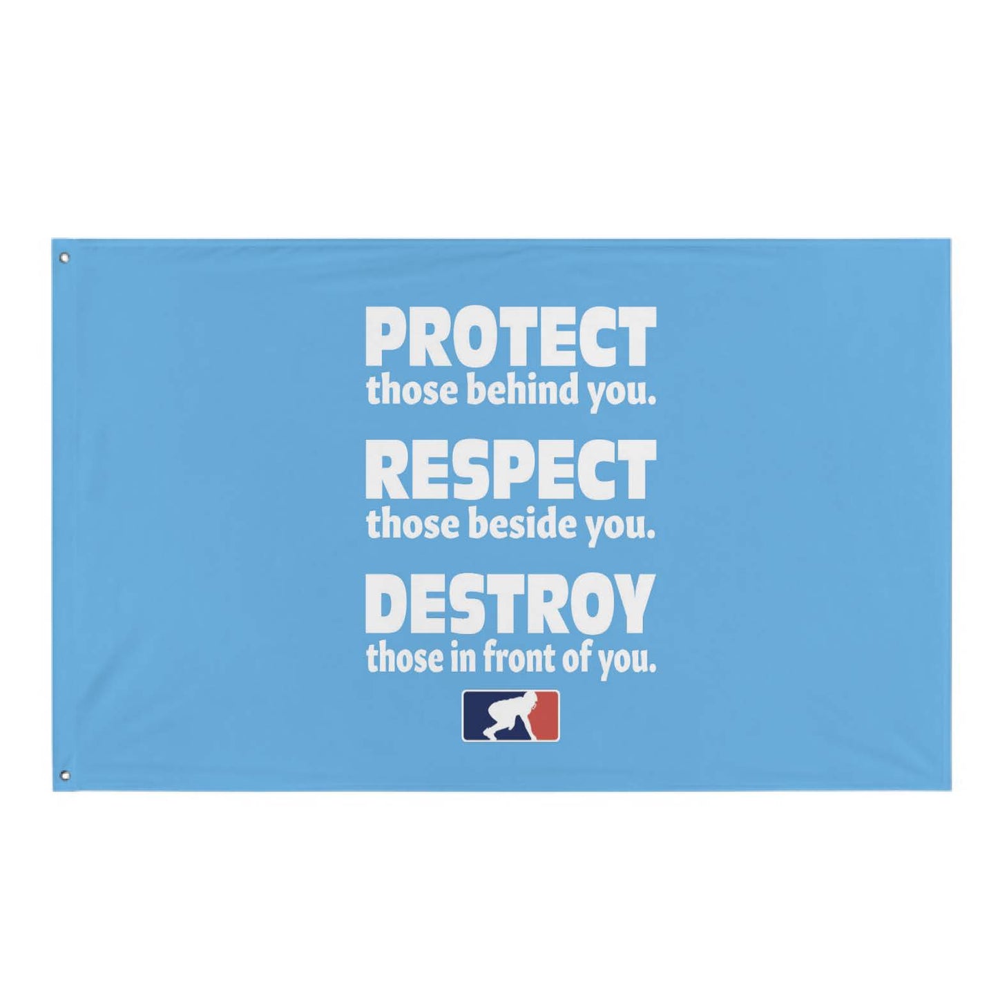 PROTECT RESPECT DESTROY - Flag