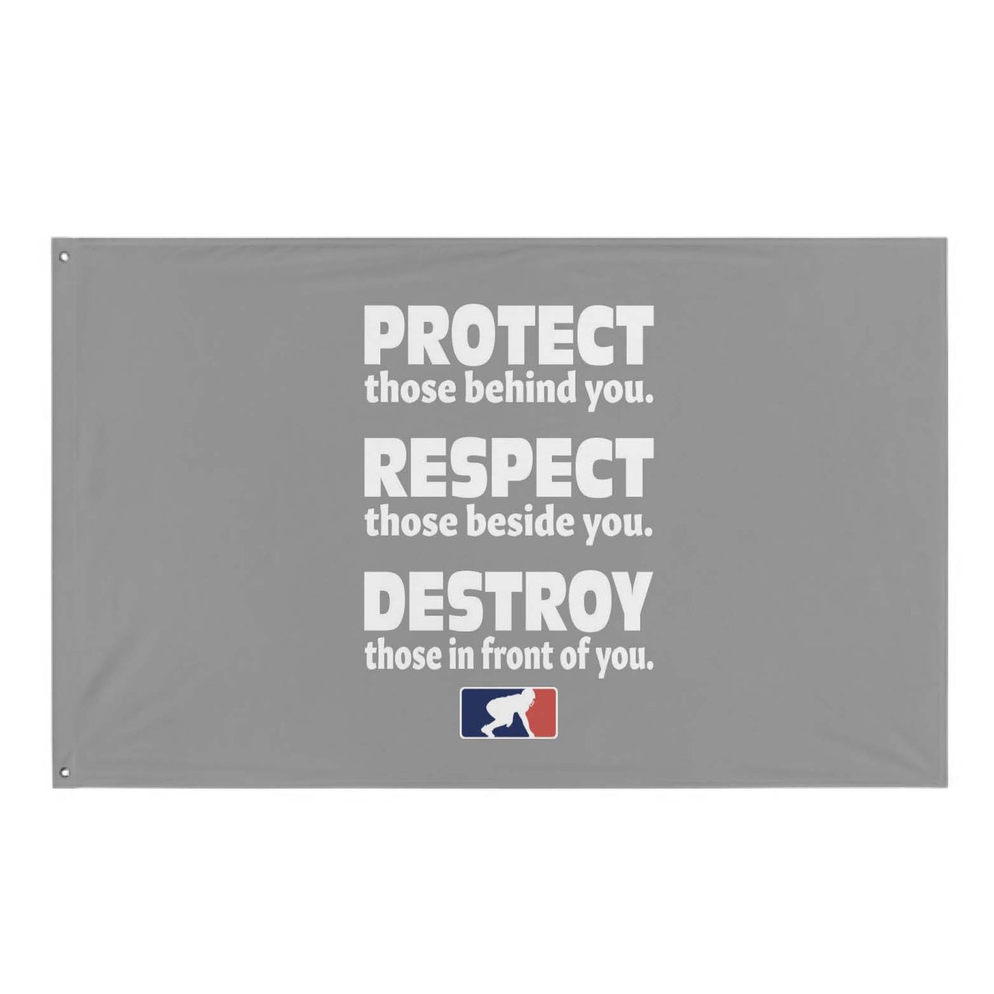PROTECT RESPECT DESTROY - Flag