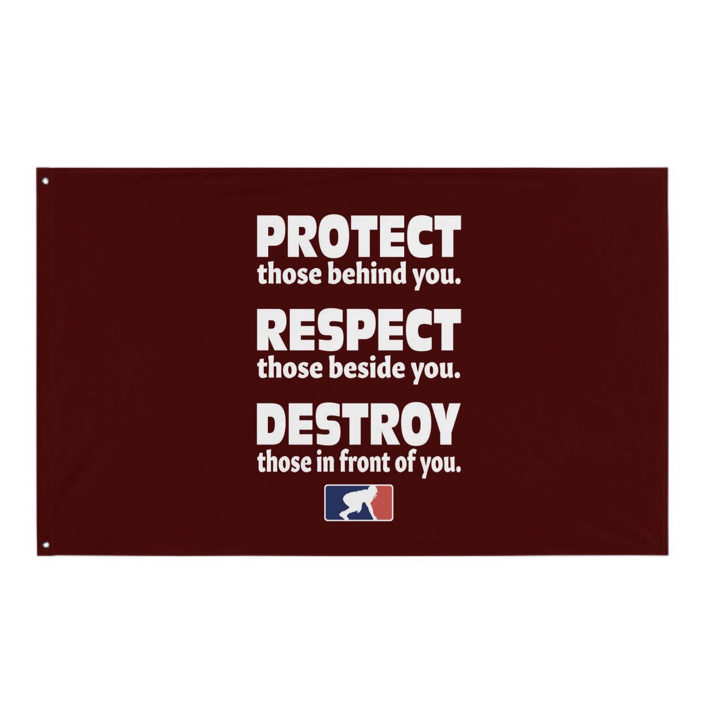 PROTECT RESPECT DESTROY - Flag