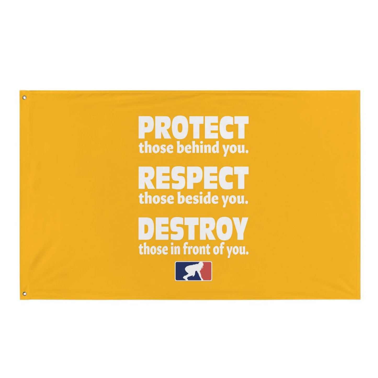 PROTECT RESPECT DESTROY - Flag