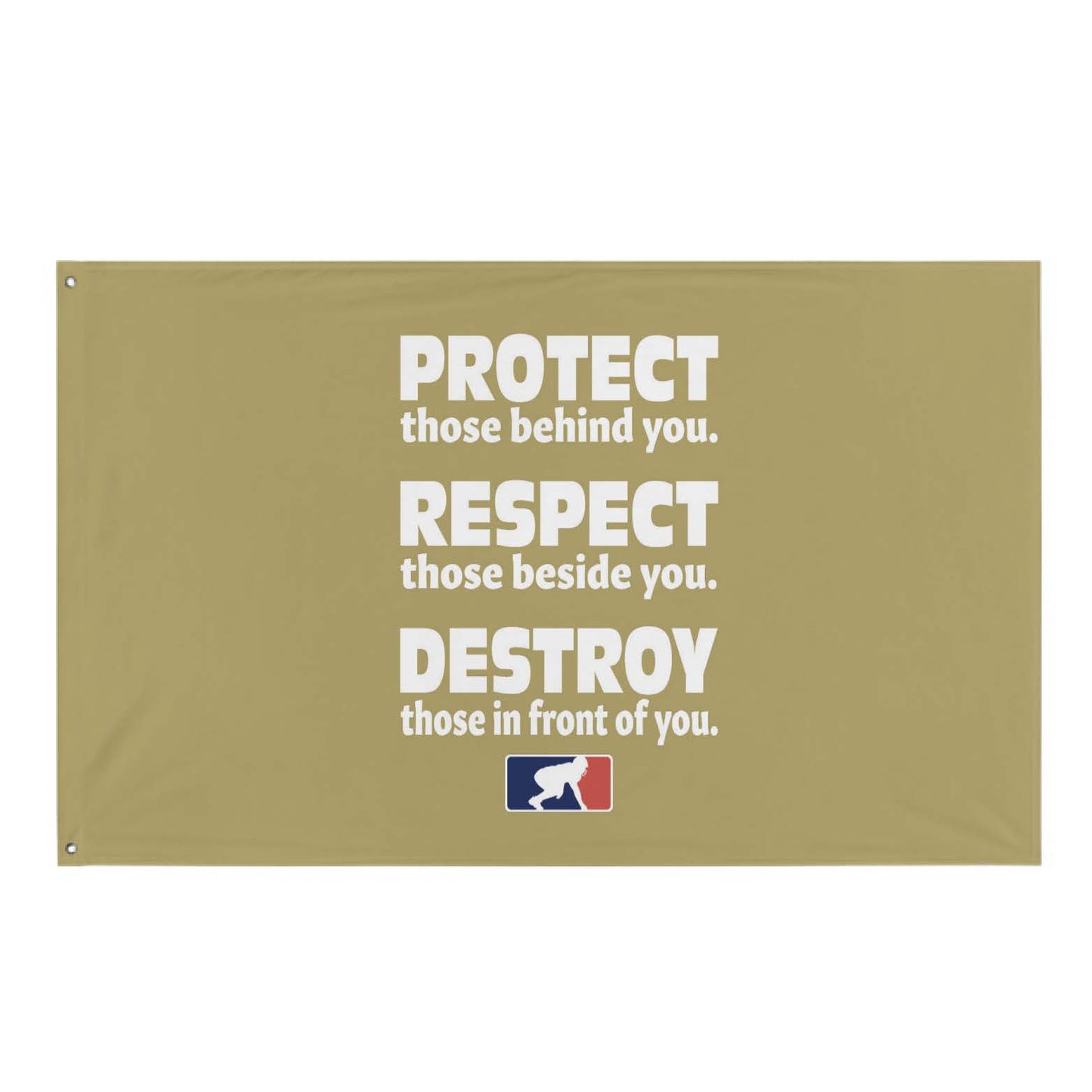 PROTECT RESPECT DESTROY - Flag