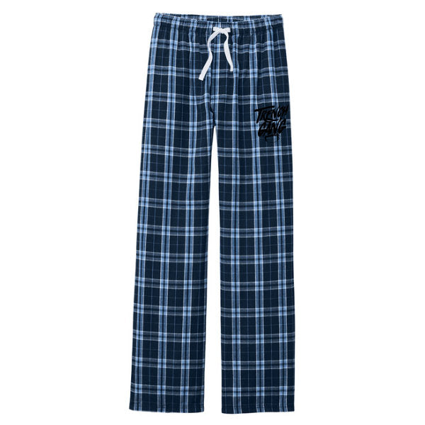 TRENCH GANG (Black) - Flannel Plaid Pant