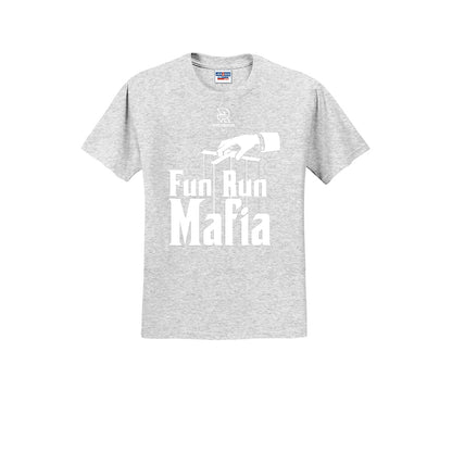 FUN RUN MAFIA(White) - Short Sleeve Cotton Tee