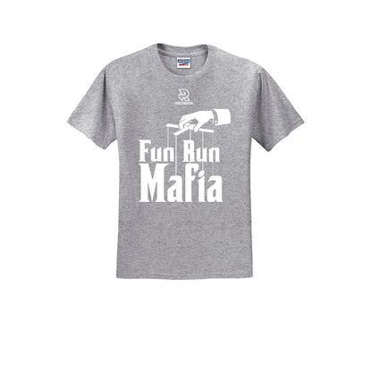 FUN RUN MAFIA(White) - Short Sleeve Cotton Tee