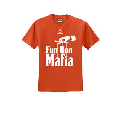 FUN RUN MAFIA(White) - Short Sleeve Cotton Tee