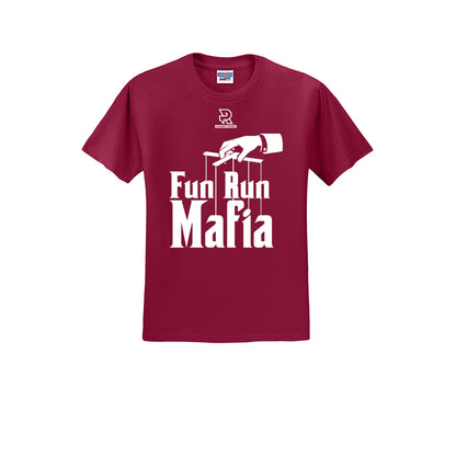 FUN RUN MAFIA(White) - Short Sleeve Cotton Tee