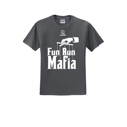 FUN RUN MAFIA(White) - Short Sleeve Cotton Tee