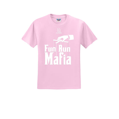 FUN RUN MAFIA(White) - Short Sleeve Cotton Tee