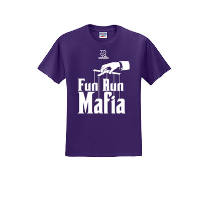 FUN RUN MAFIA(White) - Short Sleeve Cotton Tee