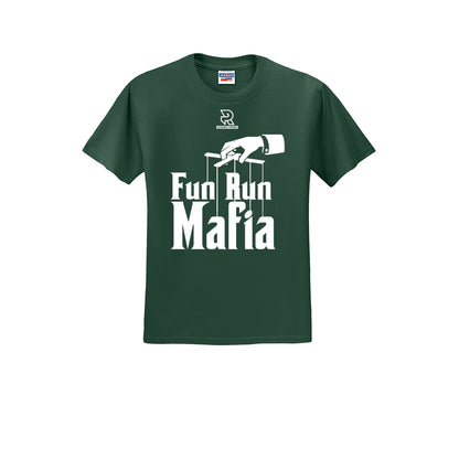 FUN RUN MAFIA(White) - Short Sleeve Cotton Tee