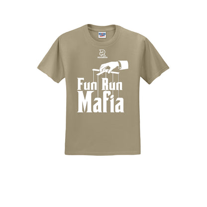 FUN RUN MAFIA(White) - Short Sleeve Cotton Tee