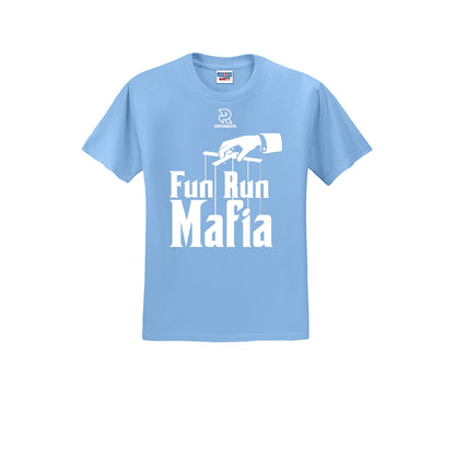 FUN RUN MAFIA(White) - Short Sleeve Cotton Tee