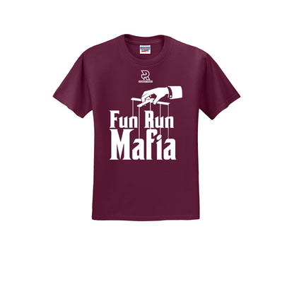 FUN RUN MAFIA(White) - Short Sleeve Cotton Tee
