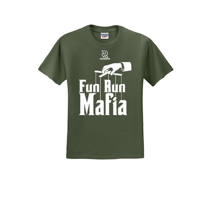 FUN RUN MAFIA(White) - Short Sleeve Cotton Tee