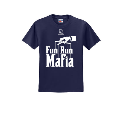 FUN RUN MAFIA(White) - Short Sleeve Cotton Tee